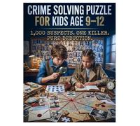 Crime Solving Puzzle For Kids Age 9-12: 1,000 Suspects. One Killer. Pure Deduction Find the Killer Among 1,000 Suspects one wrong cut and the trail goes cold. A Whodunit Detective Puzzle Book for Kids