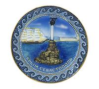 Crimea Russie 3D Résine Décoration de table faite à la main Ornement souvenir touristique Collection