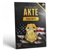 CRIMECASES True Crime Jeu : acte malheur : Cold Cases Jeu pour adultes avec podcast sur un véritable cas criminel à partir de 14 ans, résoudre un cas de interactif pour la maison
