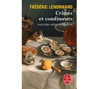 Crimes et condiments - Frédéric Lenormand - Lgf - Poche - Roman