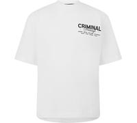 Criminal Damage Adults Next Move Regular Fit T-Shirt Blanc Petit Unisex