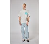 Criminal Damage Garage Tee Blanc cassé X Large Male