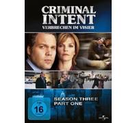 CRIMINAL INTENT SEASON THREE PART ONE - 3 DVD NEUF VINCENT D'ONOFRIO,J. SHERIDAN