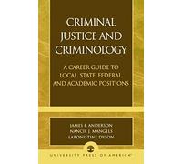 Criminal Justice And Criminology
