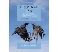 Criminal Law 11E Paperback