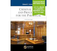 Criminal Law and Procedure for the Paralegal: [Connected eBook with Study Center]