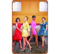 Criminal Minds Actresses - Plaque en métal - 20,3 x 30,5 cm - Décoration murale vintage rétro
