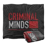 Criminal Minds Logo Silky Touch Super Soft Throw Blanket 152 X 127 Cm