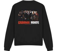 Criminal Minds - "The Brain Trust" Sweatshirt für Herren/Damen Uni TV12113 (XXL) (Schwarz)
