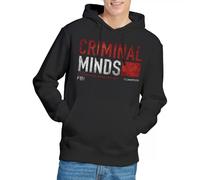 Criminal Minds Title Card Sweat à Capuche Unisexe, Noir, L