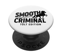 Criminals Lisses Tölt Edition drôle de Design de Cheval PopSockets PopGrip Adhésif