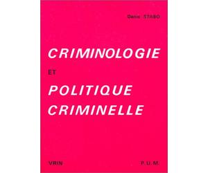 Criminologie et politique criminelle
