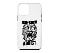 Criminologue drôle avec Son Empreinte Digitale True Crime Addict Coque pour iPhone 12 Mini