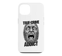 Criminologue drôle avec Son Empreinte Digitale True Crime Addict Coque pour iPhone 13