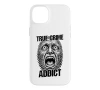 Criminologue drôle avec Son Empreinte Digitale True Crime Addict Coque pour iPhone 14 Plus