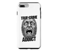 Criminologue drôle avec Son Empreinte Digitale True Crime Addict Coque pour iPhone 7 Plus/8 Plus