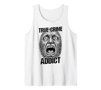 Criminologue drôle avec Son Empreinte Digitale True Crime Addict Débardeur