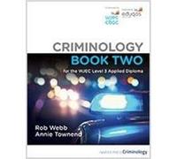 Criminology Book Two for the WJEC Level 3 Applied Diploma by Annie Townend Annie Townend (Auteur)