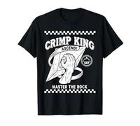 Crimp King Master The Rock Climbing Ascend T-Shirt