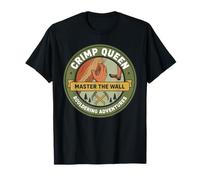 Crimp Queen Master The Wall Bouldering Adventures T-Shirt