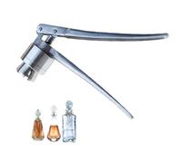 Crimpatrice Manuelle pour Fiales - Outil en Acier Inoxydable pour la Scellage de Bouteilles avec Taps 13-20 Mm