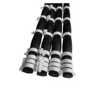 Crin de cheval noir en vrac, 1000g, queue d'étalon, pièces de cheveux avec nœud de violon, 80-84cm
