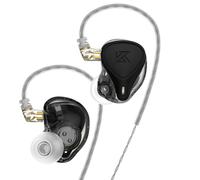 Crinacle 3.5mm Filaire écouteur électrostatique équilibré Dynamique Moniteur Sport Musique écouteur Casque, avec Micro, Noir