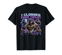 Cringe Alpha Wolf Meme Funny Weird Stupid Corny Brainrot T-Shirt Graphique avec Valeur
