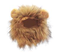 Crinière de lion pour chat - Perruque de lion douce et lavable en poils de lion | Perruque de crinière de lion confortable de haute qualité pour intérieur et extérieur - Pour Pâques, festival, fête,