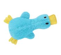 Crinking Dog Toy - Toy mordant de chien | Duck mignon non étalé avec un son doux, en peluche sans mât et jouant, sortant abri à la maison tirant le compagnon mordant amusant interactif pour petit, moy