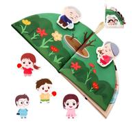 Crinkle Book Cloth - Tear Away Interactive, Learning Sensory Toys, Soft Sou | Kids Fabric Book Developmental Toy Crinkle Book Cloth Tear-Away Interac Girls Home Playroom Preschool Travel Airplane Holiday