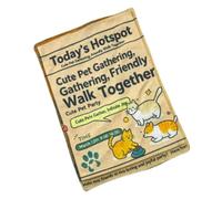Crinkle Dog Toy - Newspaper Chew | Bite-Resistant, Soft, Interactive