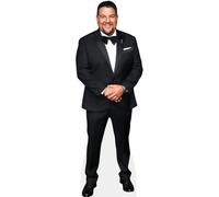 Cris Abrego (Bow Tie) Silhouette en Carton Taille Mini