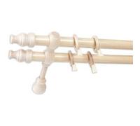 CRIS Tringle en bois Ø 28 mm Pin Double 300 cm Bois G
