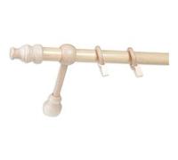 CRIS Tringle en bois Ø 28 mm Pin Simple 120 cm Bois G