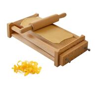 Crisalide ® - Guitare taille pâtes "Comme dans les vieux temps", idéale pour Spaghetti Fettuccine Tagliatelle, pâtes faites maison, en bois, 45 x 22 x 8 cm