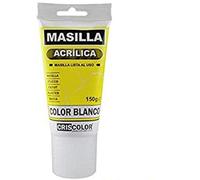 Criscolor 41571 Brico Mastic acrylique blanc, 150 g Lot de 2.