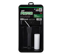 Criscolor 41972 Kit pinceur rouleau mousse + plateau noir