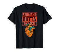 Crise Cardiaque Directement Sortie de l'ICU Cool Mens Surgery Recove T-Shirt