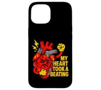 Crise Cardiaque : Mon cœur a Pris Un Rythme Cardiaque, Chirurgie pour Hommes Coque pour iPhone 15