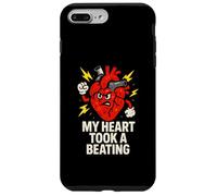 Crise Cardiaque : Mon cœur a Pris Un Rythme Cardiaque, Chirurgie pour Hommes Coque pour iPhone 7 Plus/8 Plus