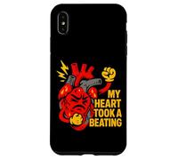 Crise Cardiaque : Mon cœur a Pris Un Rythme Cardiaque, Chirurgie pour Hommes Coque pour iPhone XS Max