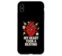 Crise Cardiaque : Mon cœur a Pris Un Rythme Cardiaque, Chirurgie pour Hommes Coque pour iPhone XS Max