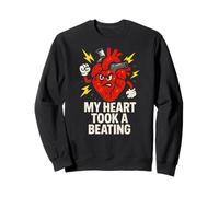 Crise Cardiaque : Mon cœur a Pris Un Rythme Cardiaque, Chirurgie pour Hommes Sweatshirt