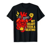 Crise Cardiaque : Mon cœur a Pris Un Rythme Cardiaque, Chirurgie pour Hommes T-Shirt
