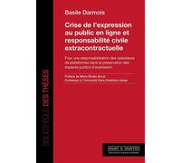 Crise de l'expression au public en ligne et responsabilité civile extracontractuelle Pour une responsabilisation des opérateurs de plateformes dans la préservation des espaces publics d'expression - B