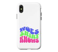 Crise du Congélo Absurdité Vibe Psychédélique Cool Coque pour iPhone X/XS