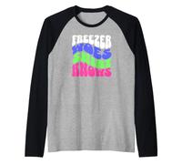 Crise du Congélo Absurdité Vibe Psychédélique Cool Manche Raglan