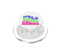Crise du Congélo Absurdité Vibe Psychédélique Cool PopSockets PopGrip pour MagSafe