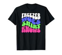 Crise du Congélo Absurdité Vibe Psychédélique Cool T-Shirt